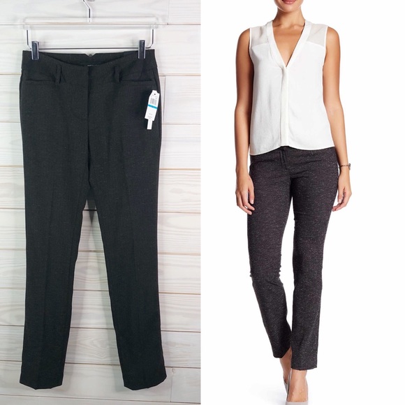 narrow leg work trousers